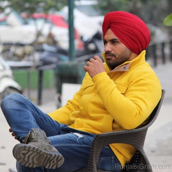Balraj Singh Khehra In Yellow Jacket-053