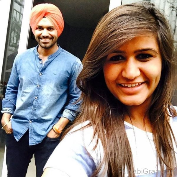 Balraj Singh Khehra Selfie With Girl-097