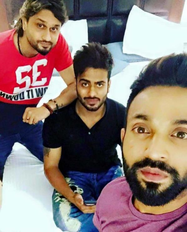Dilpreet Dhillon With Mankirat Aulakh and Roshan Prince