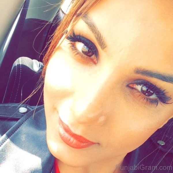 Face Close Up Of Monica Gill-075