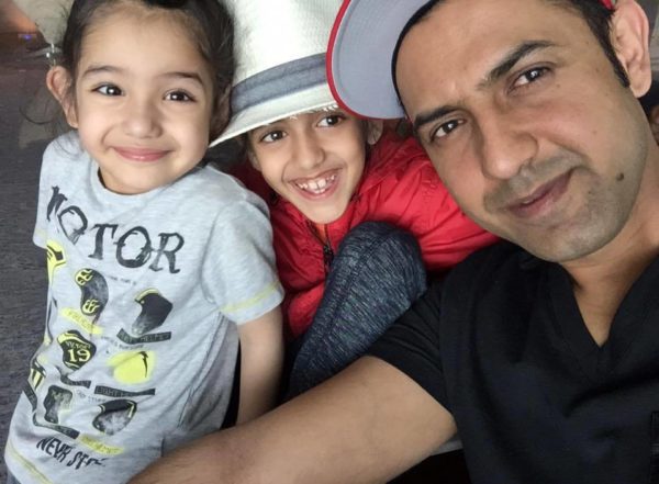 Gippy Grewal With Sons