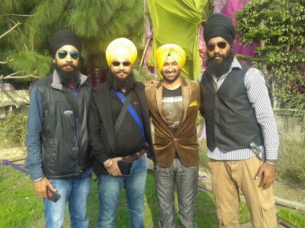 Gurkirpal Surapur At Chandigarh With Fans