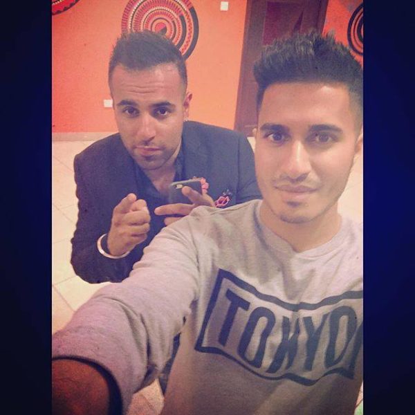 H-Dhami Selfie With Friend