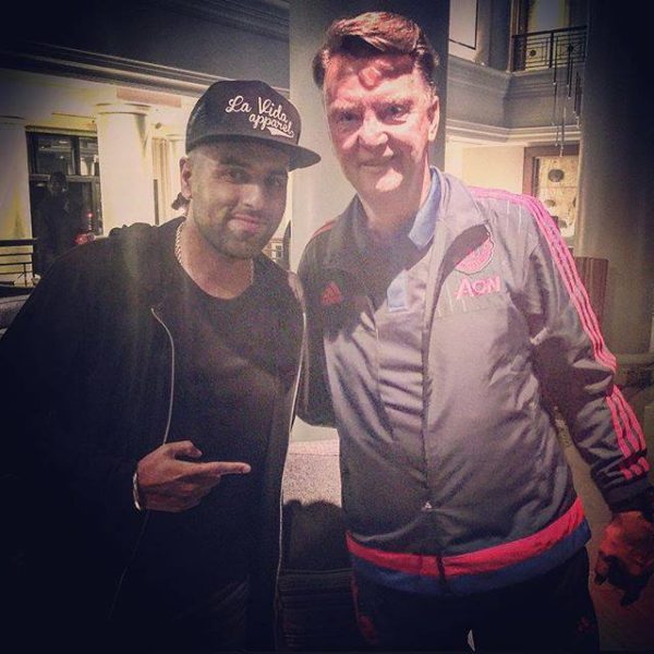 H-Dhami With Hollywood Actor