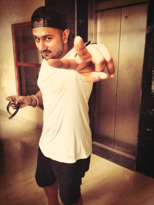 Honey Singh In White T-Shirt