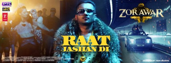 Honey Singh New Song Raat Jashan Di