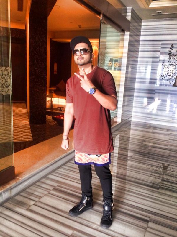 Honey Singh Wearing Black Sunglasses