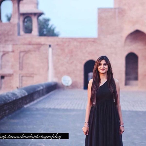Image Of Aakanksha Sareen In Black Dress-239