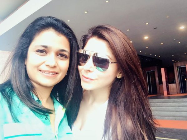 Kanika Kapoor With Cute Friend