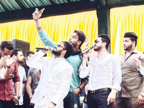 Mankirat Aulakh During Stage Show At Ludhiana