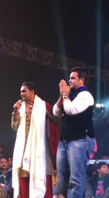 Master Saleem Last Night Event Pic in Delhi Deedar-e-Sai With My Bro Sachin Ahuja