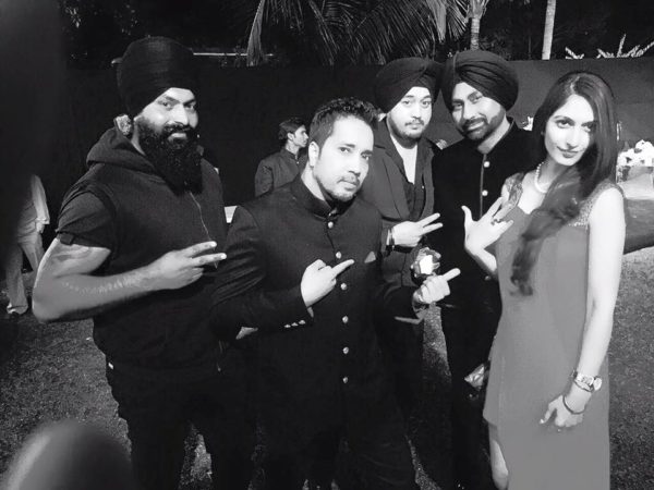 Mika Singh At Marriage Party