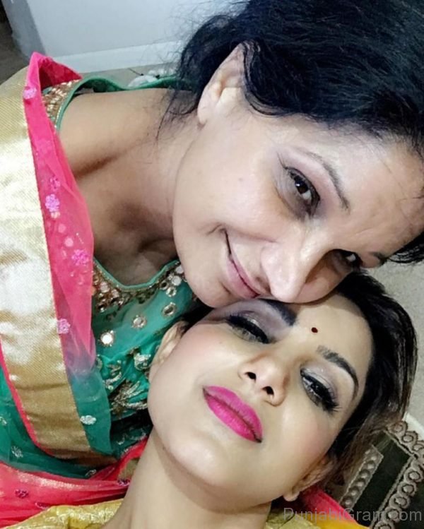Monica Gill With Her Mom-168