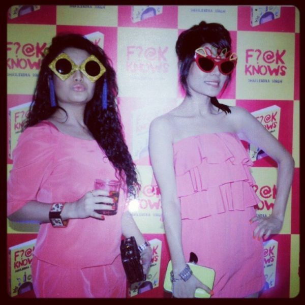 Neha Kakkar In Pink Dress-159