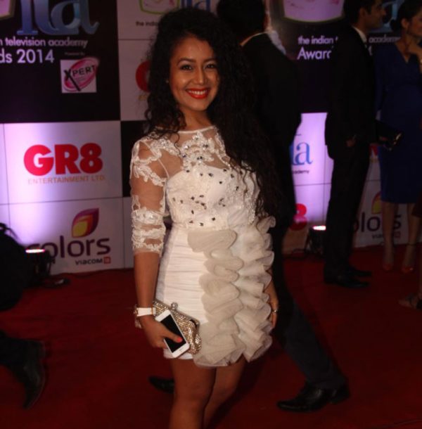 Neha Kakkar In White Dress-P107