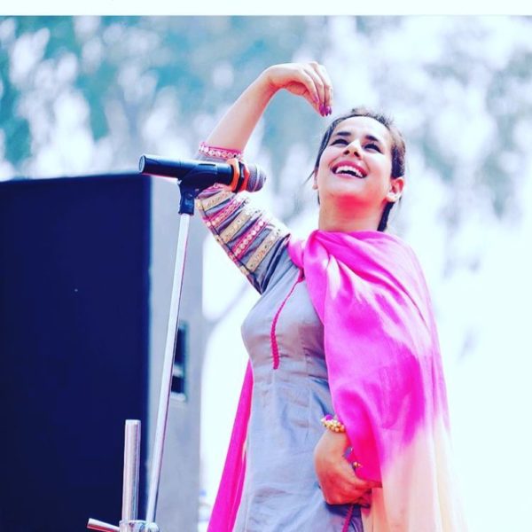 Picture Of Sunanda Sharma Dancing On Stage-082