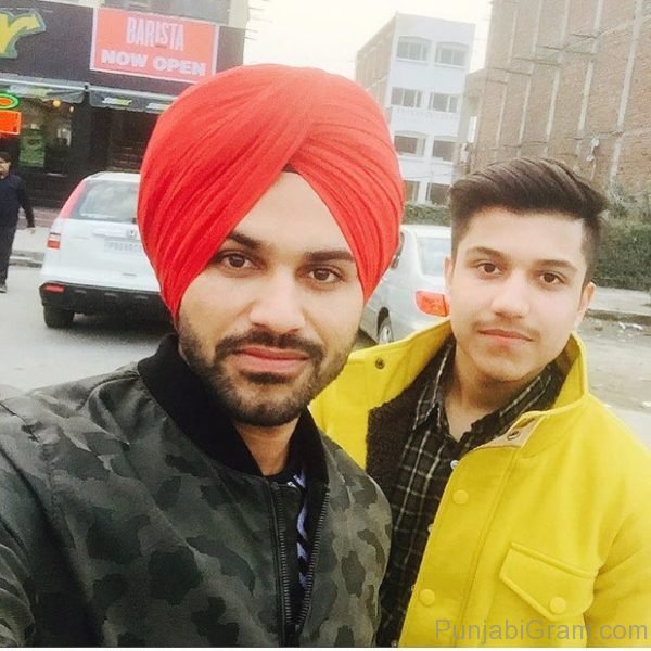 Selfie Of Balraj Singh Khehra With Friend -050