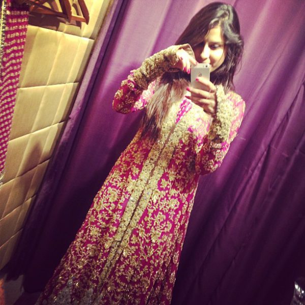Sheetal Thakur Looking Preety In Magenta Dress -090099