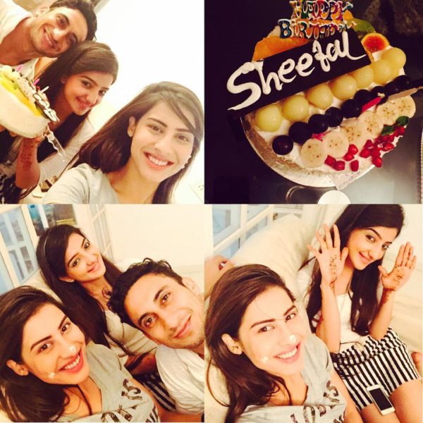 Sheetal Thakur With Her Birthday Cake-090392