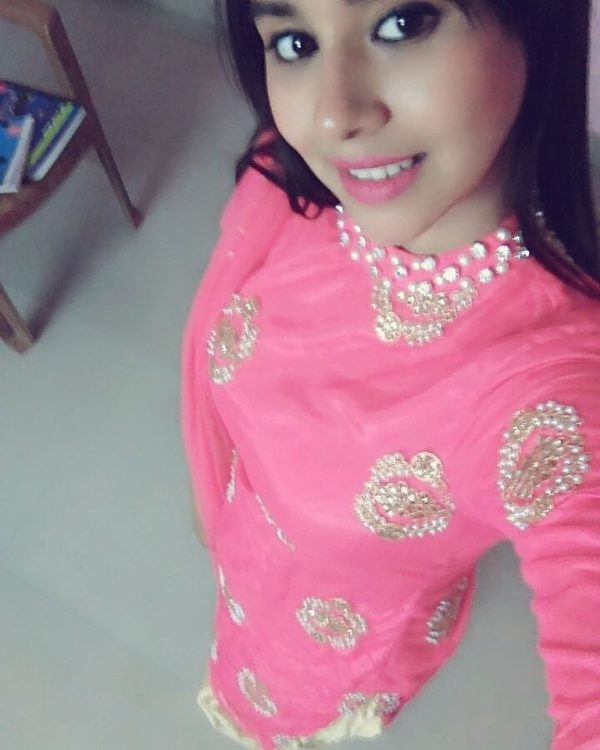 Sunanda Sharma Looking Pretty In Pink -030