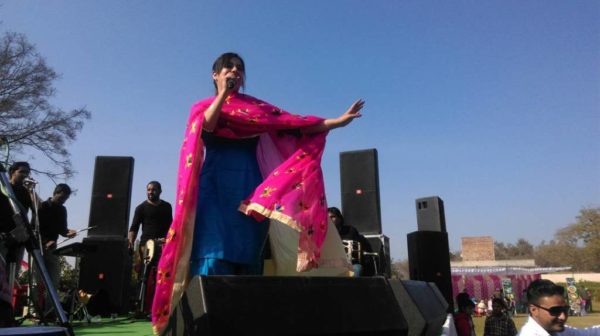 Sunanda Sharma Singing On Stage-041