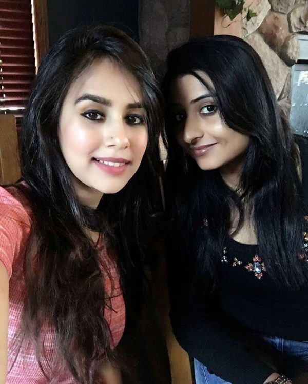 Sunanda Sharma Taking Selfie With Friend-255
