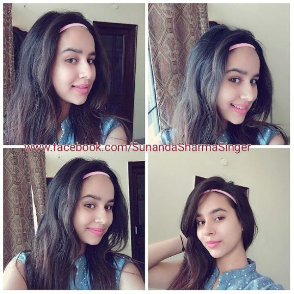 Sunanda Sharma WEaring Pink Hair Band -256