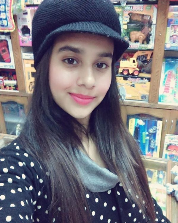 Sunanda Sharma Wearing Black Cap-301