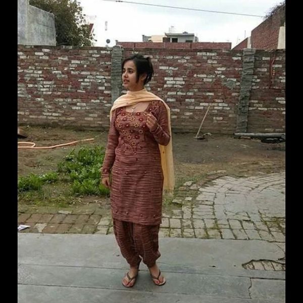 Sunanda Sharma Wearing Brown Suit -191