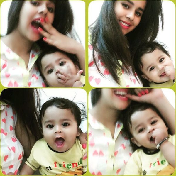 Sunanda Sharma With Cute Baby-150