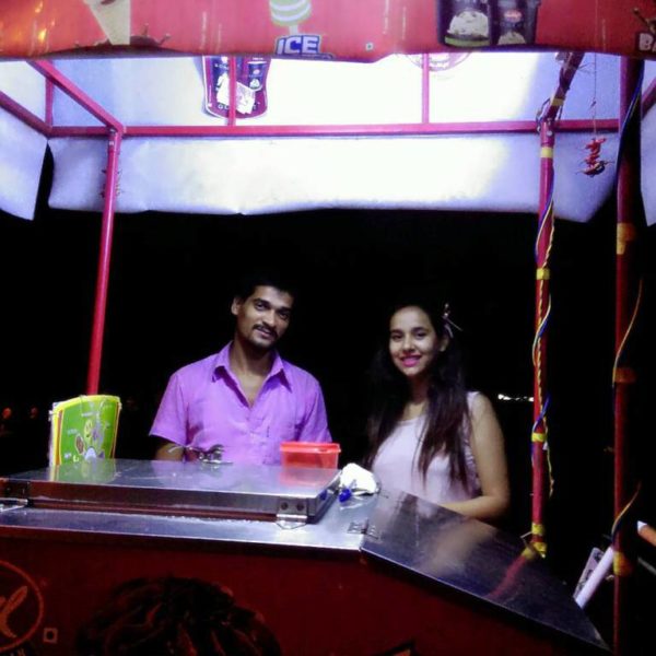 Sunanda Sharma With Ice Cream Man-235
