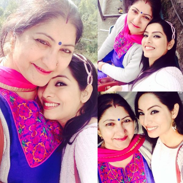 Sweet Sheetal Thakur With Mother-090410