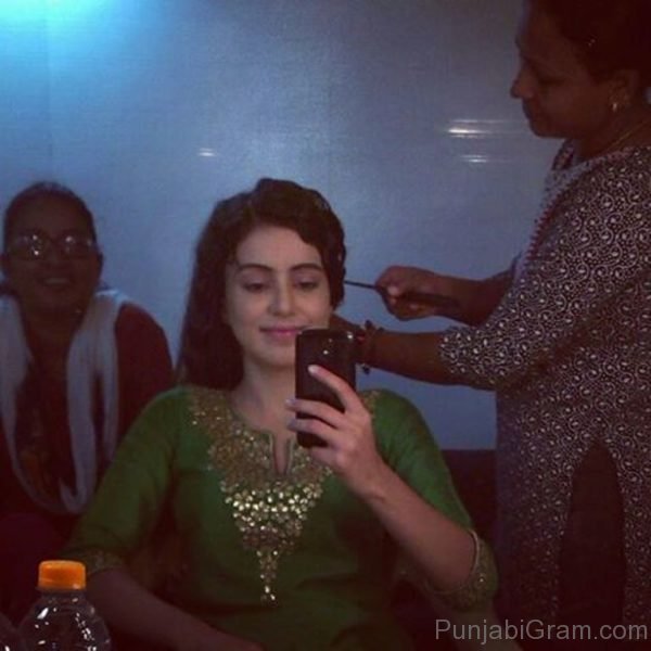 Ankita Sharma In Green Suit-101