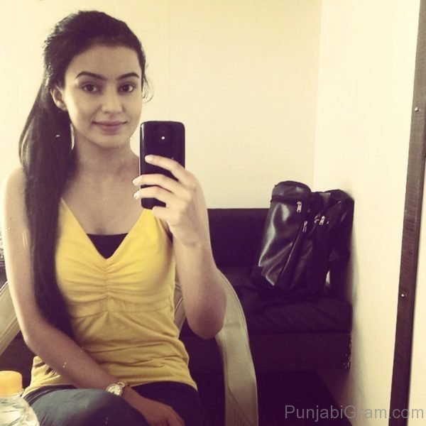 Ankita Sharma In Yellow Top-086
