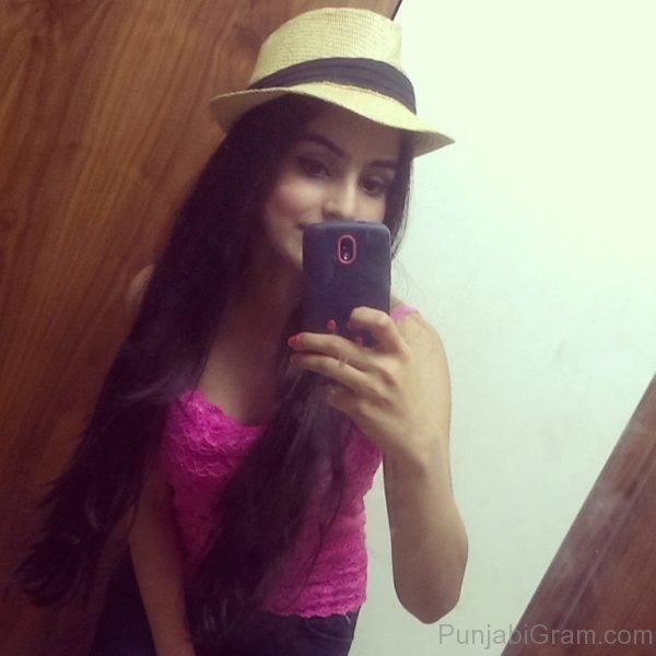 Ankita Sharma Wearing Hat-001