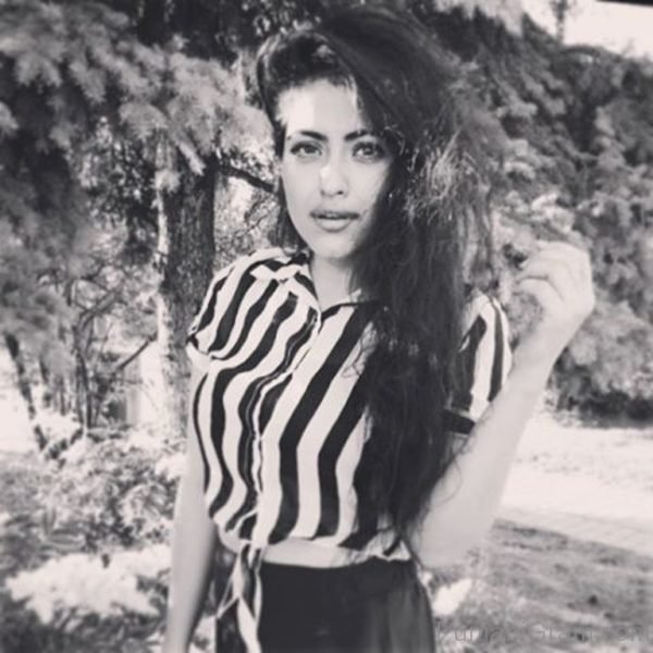 Black And White Image Of Simi Chahal -00025