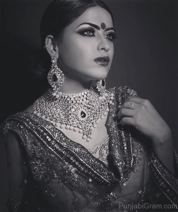Black And White Image Of Simi Chahal -00202