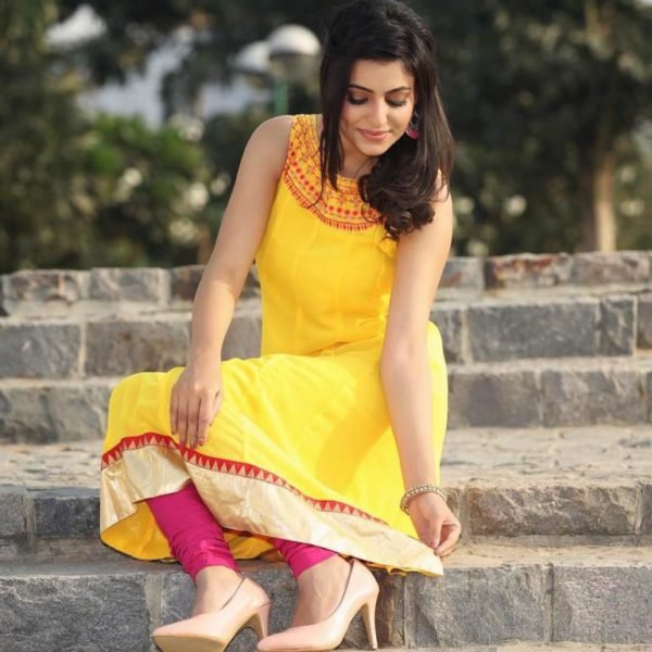 Ginni Kapoor In Yellow Suit-163