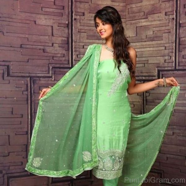 Molina Sodhi In Green Suit-066