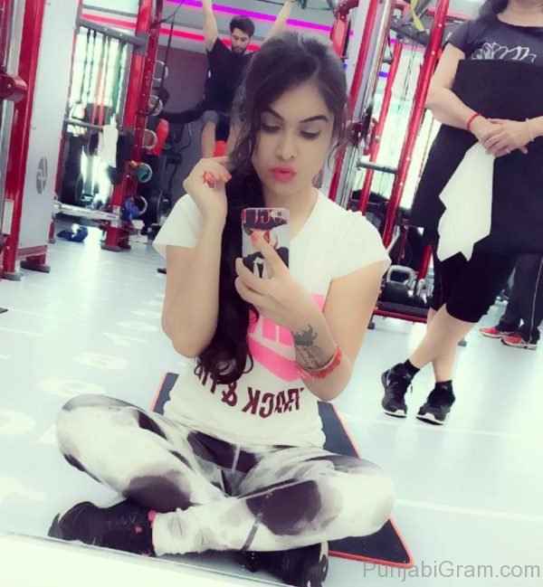Neha Malik At Gym-0306