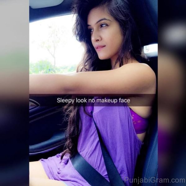 Neha Malik In Car-0815