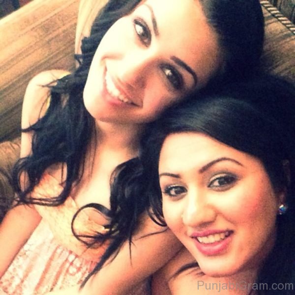 Selfie Of Tristin Dhaliwal With Friend-103