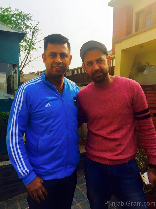 Aman hayer with gippy grewal
