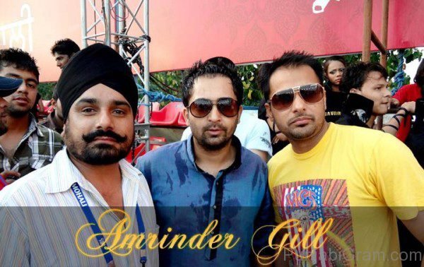 Image Of Amrinder gill with sharry maan