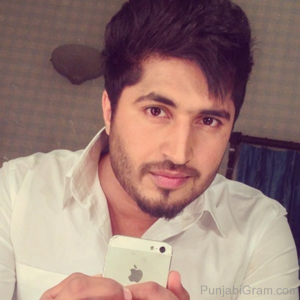 Jassi Gill In White Shirt-475