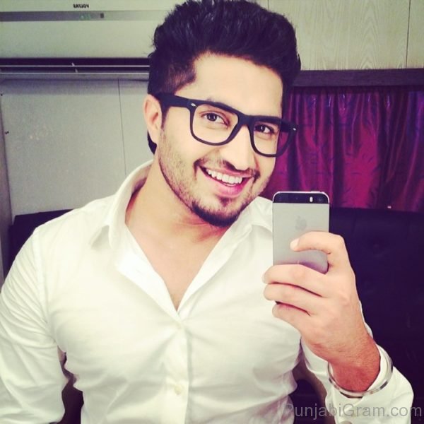 Jassi Gill In White Shirt-526