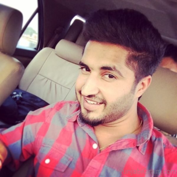 Jassi Gill Looking Handsome In Check Shirt-581