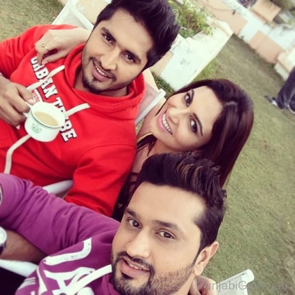 Jassi Gill holding Cup Of Tea-575