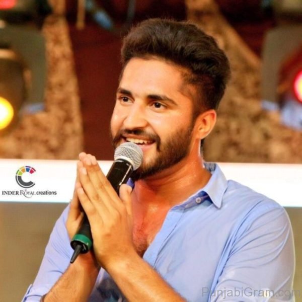 Jassi gill with mic