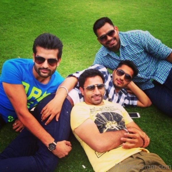 Jassi gill with yuvraj hans and prabh gill